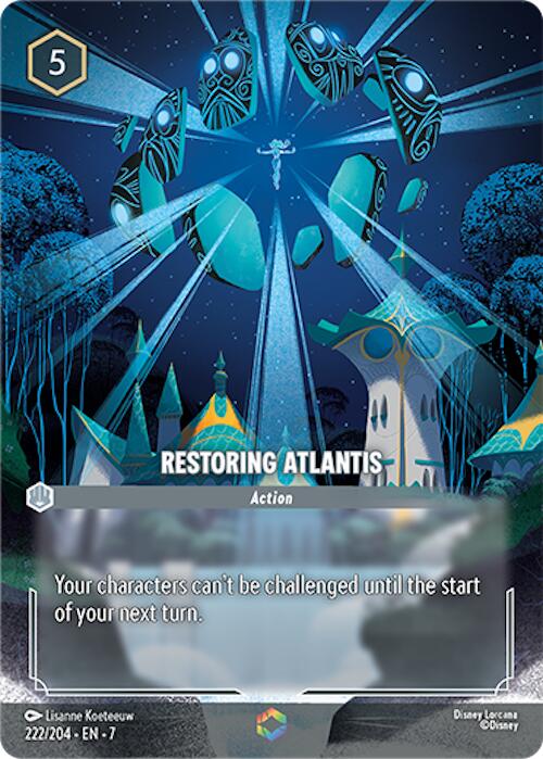 Restoring Atlantis (Enchanted) (222/204) [Archazia's Island] | Empire Gaming NC