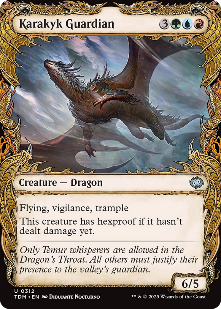 Karakyk Guardian (Showcase) [Tarkir: Dragonstorm] | Empire Gaming NC