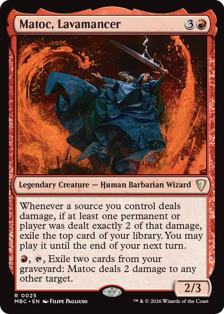 Matoc, Lavamancer [Mystery Booster: Commander Edition] | Empire Gaming NC