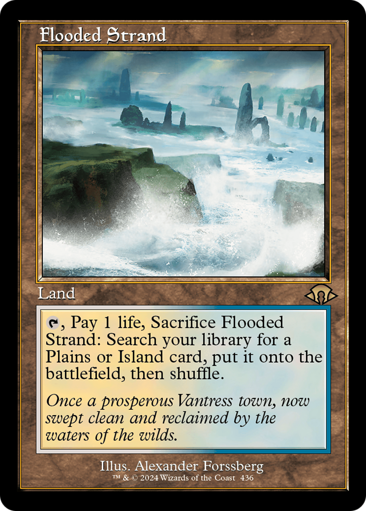 Flooded Strand (Retro) [Modern Horizons 3] | Empire Gaming NC