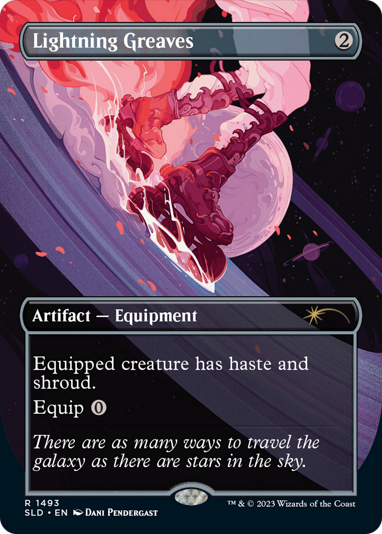 Lightning Greaves (1493) (Galaxy Foil) [Secret Lair Drop Series] | Empire Gaming NC