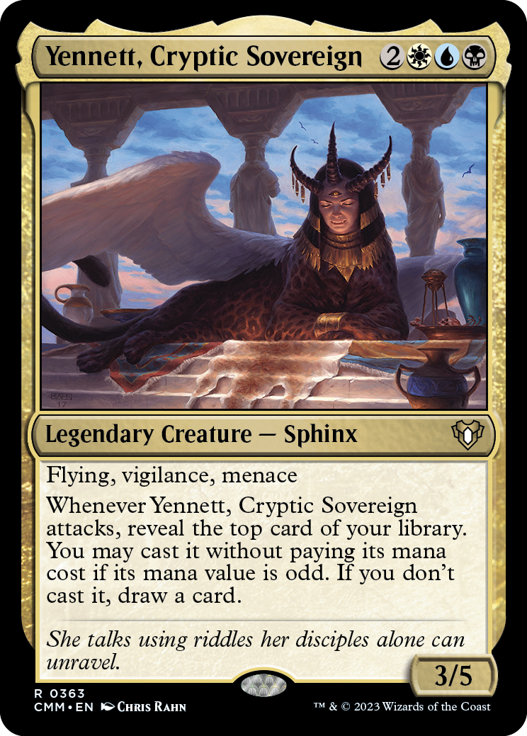 Yennett, Cryptic Sovereign [Commander Masters] | Empire Gaming NC