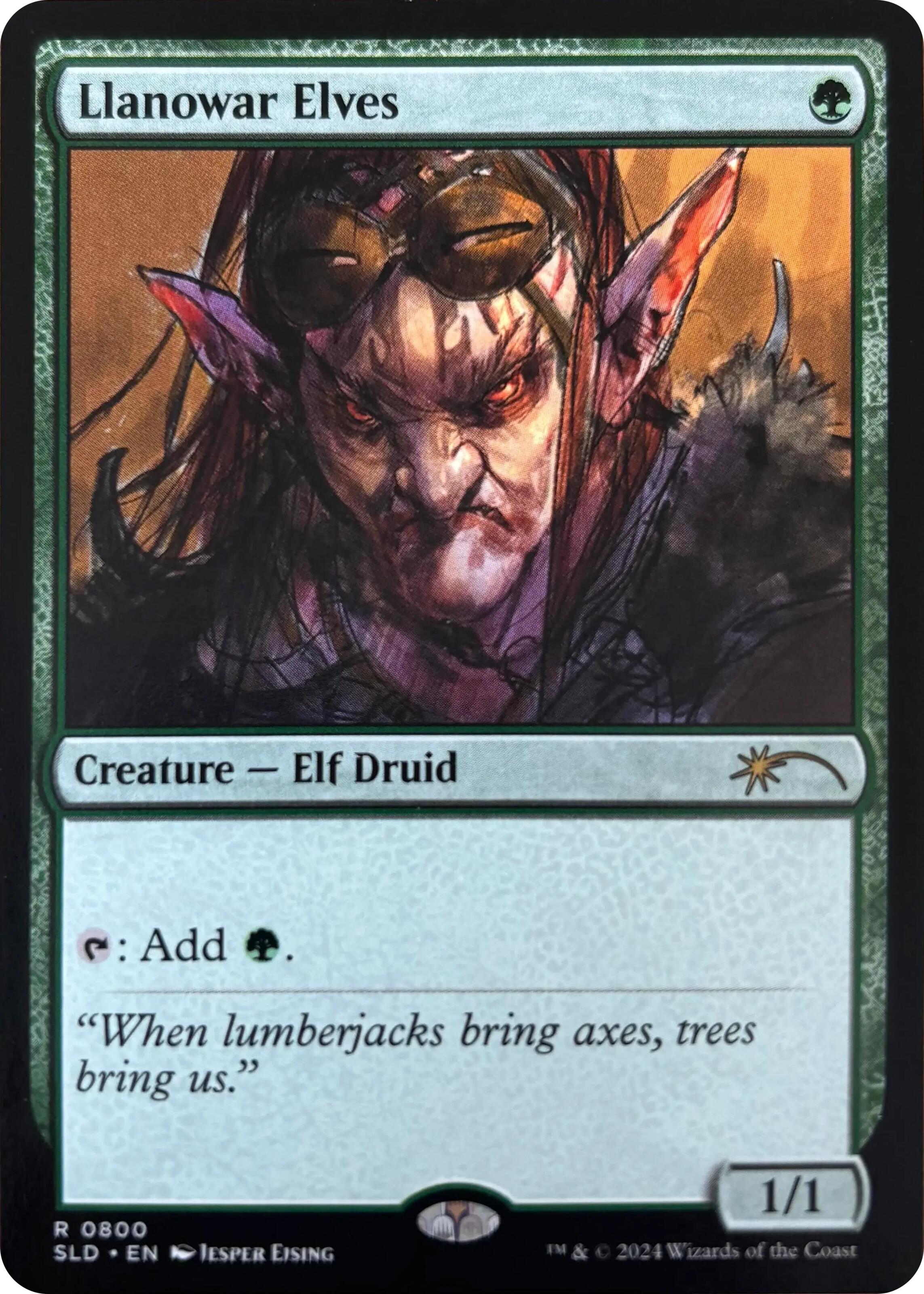 Llanowar Elves (0800) [Secret Lair Drop Series] | Empire Gaming NC