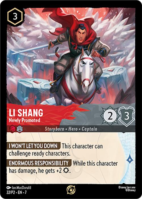 Li Shang - Newly Promoted (22) [Promo Cards] | Empire Gaming NC