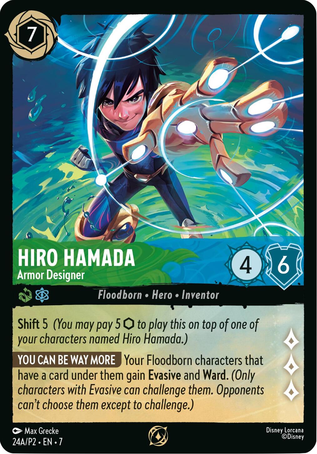 Hiro Hamada - Armor Designer (Store Championship) (Participant) (24) [Promo Cards] | Empire Gaming NC