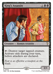 King's Assassin (White Border) [Mystery Booster 2] | Empire Gaming NC