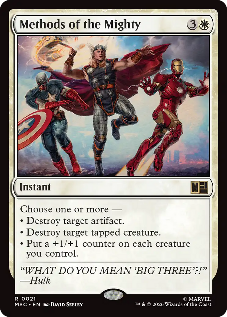 Methods of the Mighty [Marvel Super Heroes Commander] | Empire Gaming NC