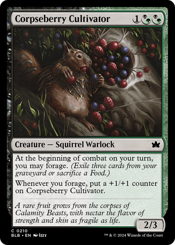 Corpseberry Cultivator [Bloomburrow] | Empire Gaming NC