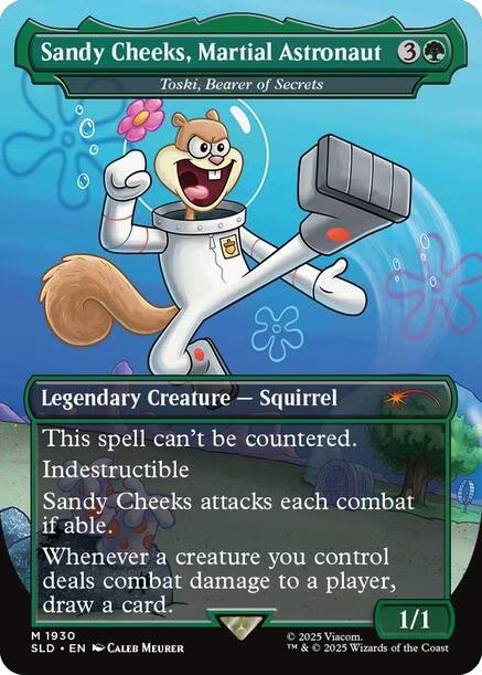 Sandy Cheeks, Martial Astronaut - Toski, Bearer of Secrets [Secret Lair Drop Series] | Empire Gaming NC