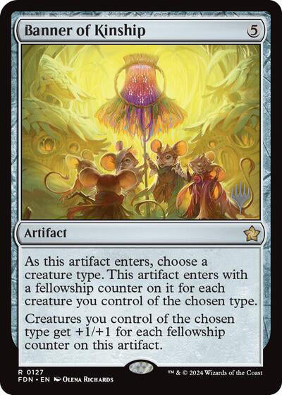Banner of Kinship (Promo Pack) [Foundations Promos] | Empire Gaming NC