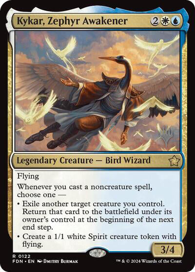 Kykar, Zephyr Awakener (Promo Pack) [Foundations Promos] | Empire Gaming NC