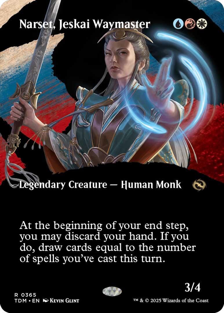 Narset, Jeskai Waymaster (Borderless) [Tarkir: Dragonstorm] | Empire Gaming NC