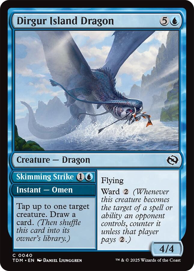 Dirgur Island Dragon [Tarkir: Dragonstorm] | Empire Gaming NC