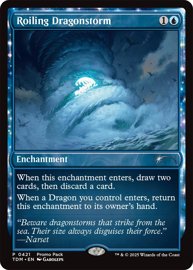 Roiling Dragonstorm [Tarkir: Dragonstorm Promos] | Empire Gaming NC