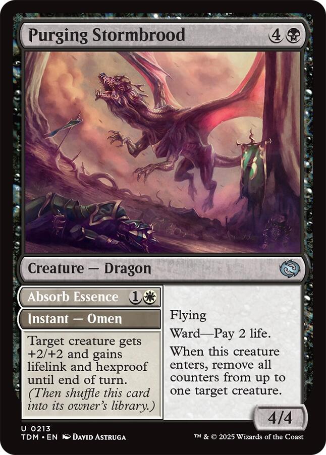 Purging Stormbrood [Tarkir: Dragonstorm] | Empire Gaming NC