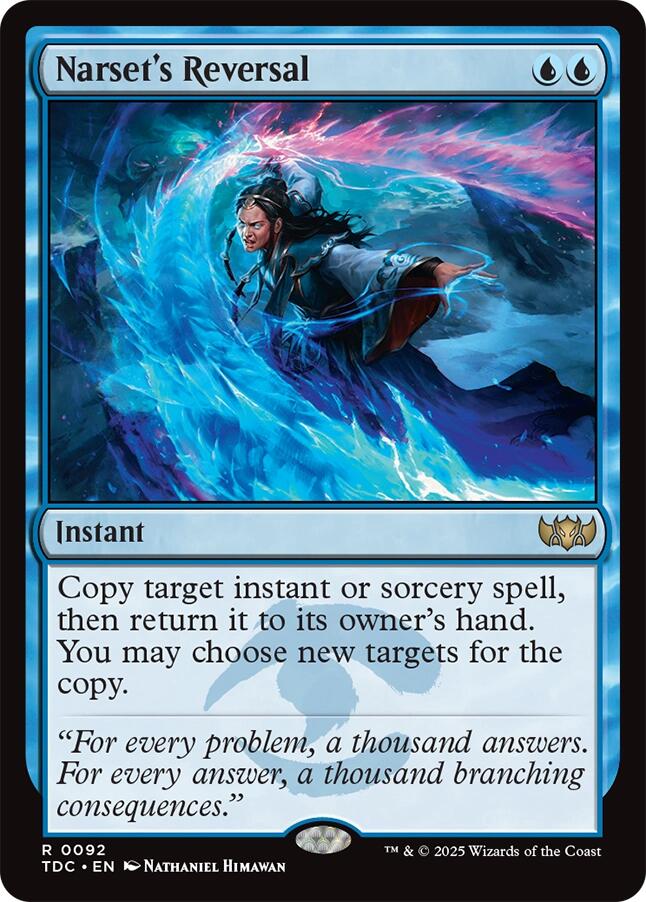 Narset's Reversal [Tarkir: Dragonstorm Commander] | Empire Gaming NC