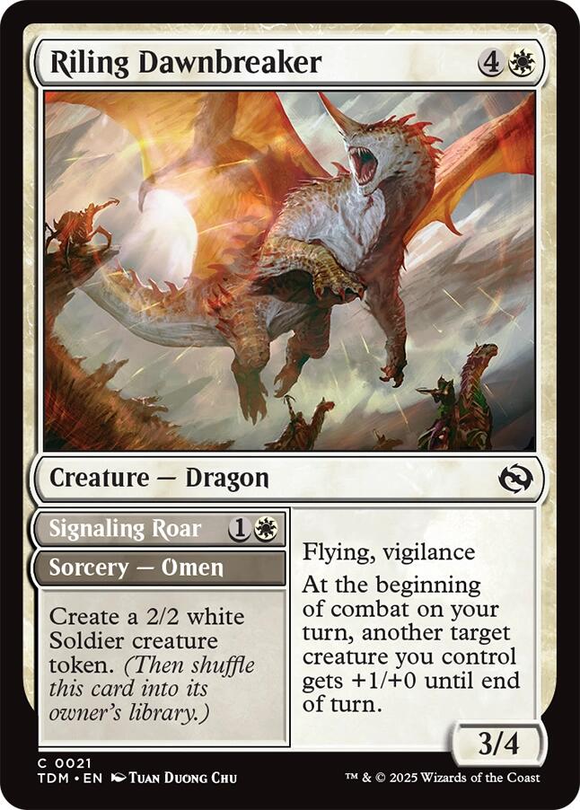 Riling Dawnbreaker [Tarkir: Dragonstorm] | Empire Gaming NC