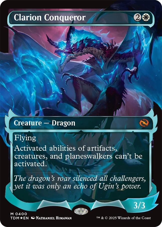 Clarion Conqueror (Showcase) [Tarkir: Dragonstorm] | Empire Gaming NC