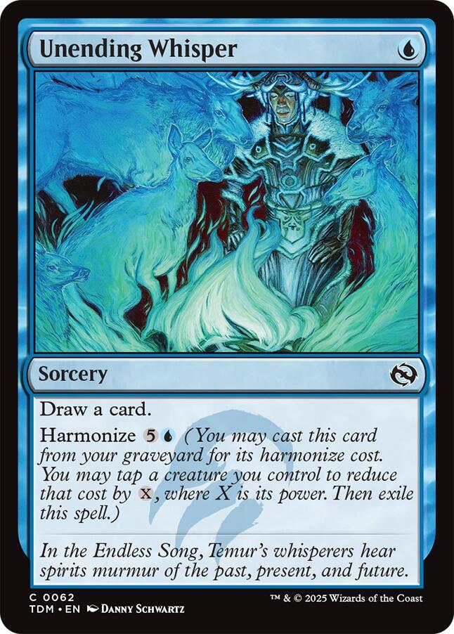 Unending Whisper [Tarkir: Dragonstorm] | Empire Gaming NC