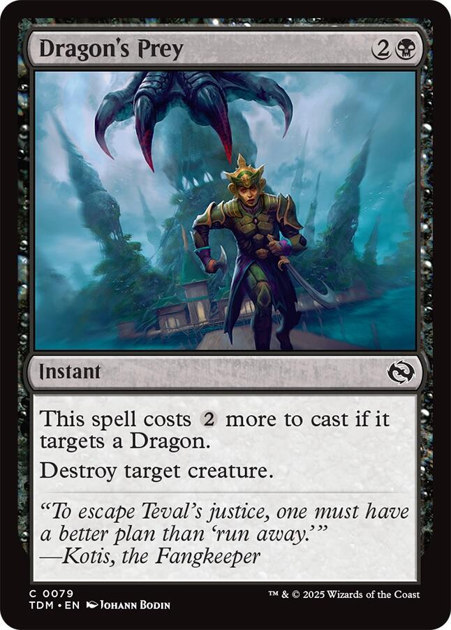 Dragon's Prey [Tarkir: Dragonstorm] | Empire Gaming NC