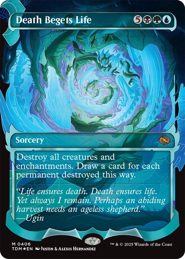 Death Begets Life (Showcase) [Tarkir: Dragonstorm] | Empire Gaming NC