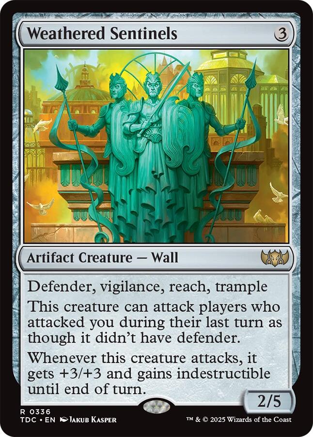 Weathered Sentinels [Tarkir: Dragonstorm Commander] | Empire Gaming NC