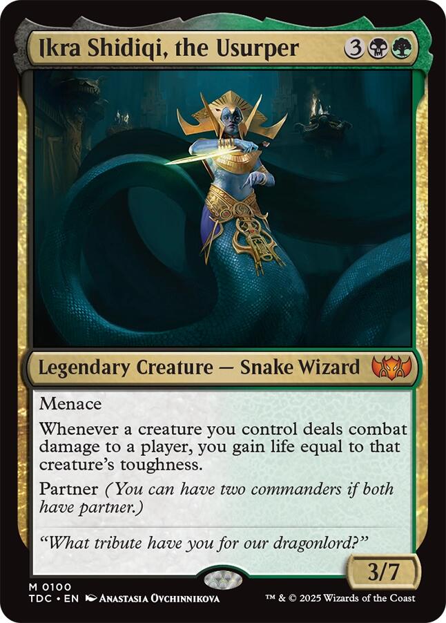 Ikra Shidiqi, the Usurper [Tarkir: Dragonstorm Commander] | Empire Gaming NC