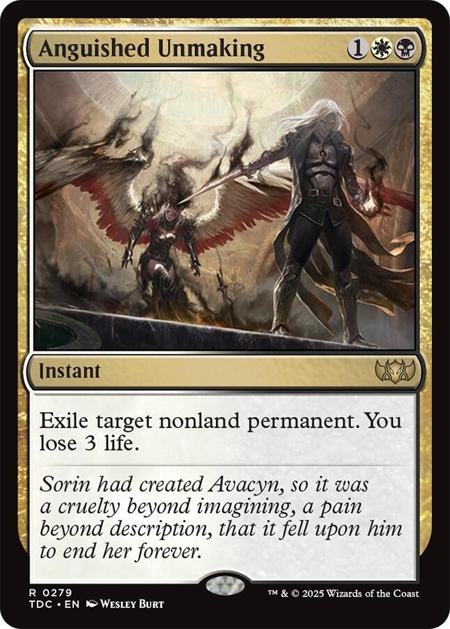 Anguished Unmaking [Tarkir: Dragonstorm Commander] | Empire Gaming NC