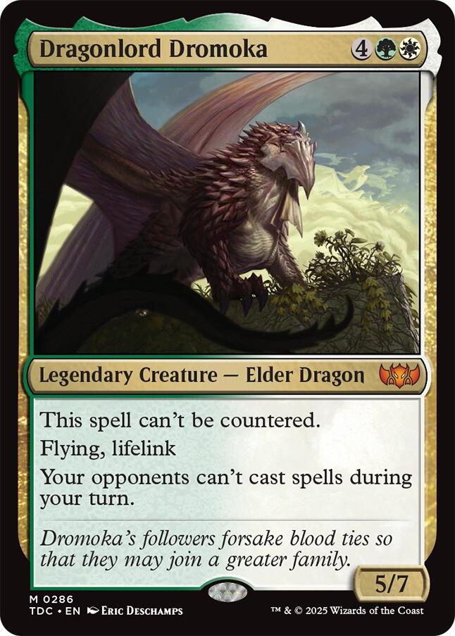Dragonlord Dromoka [Tarkir: Dragonstorm Commander] | Empire Gaming NC