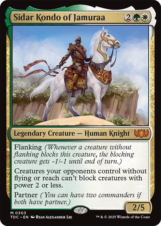 Sidar Kondo of Jamuraa [Tarkir: Dragonstorm Commander] | Empire Gaming NC