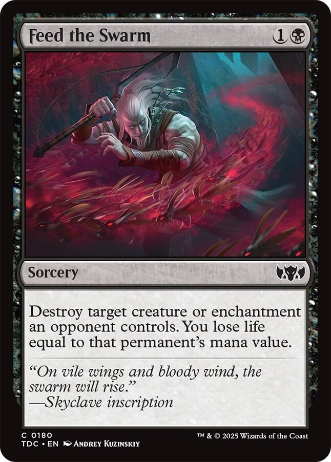 Feed the Swarm [Tarkir: Dragonstorm Commander] | Empire Gaming NC