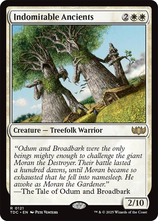 Indomitable Ancients [Tarkir: Dragonstorm Commander] | Empire Gaming NC