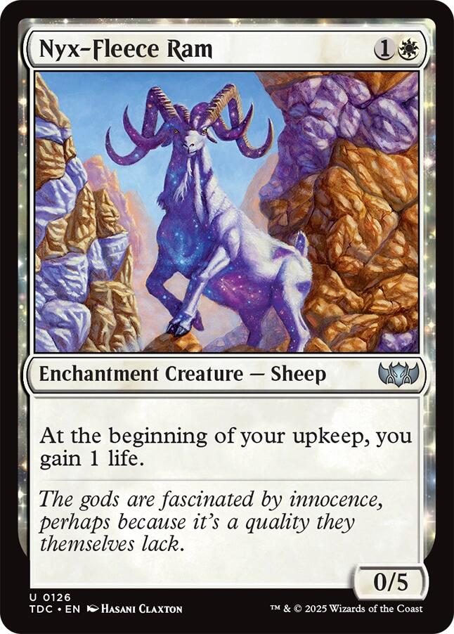 Nyx-Fleece Ram [Tarkir: Dragonstorm Commander] | Empire Gaming NC
