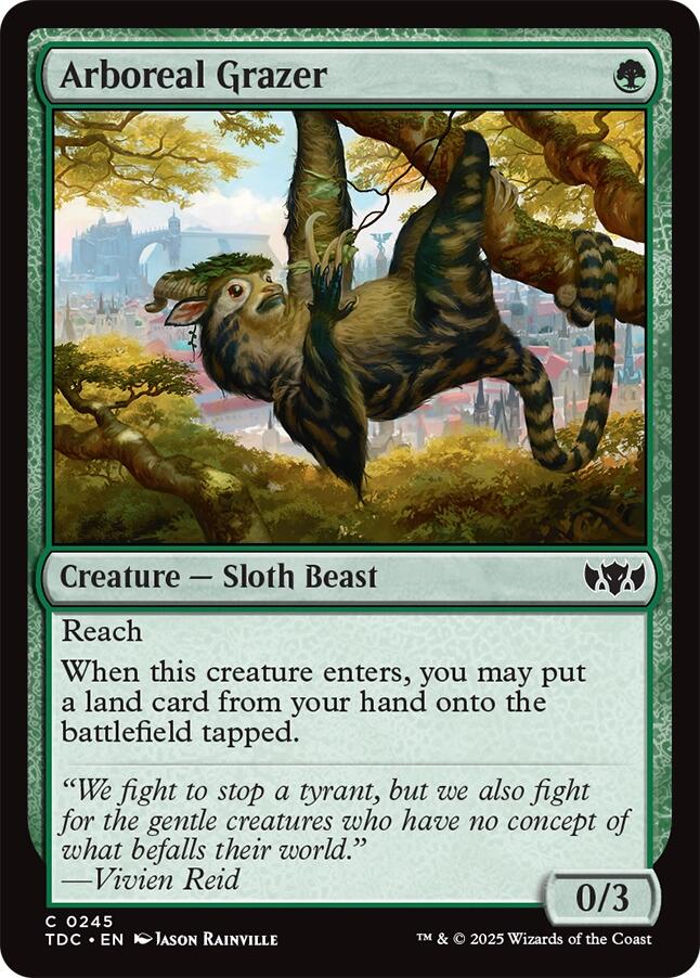Arboreal Grazer [Tarkir: Dragonstorm Commander] | Empire Gaming NC