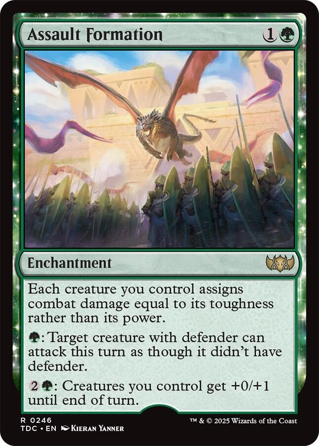 Assault Formation [Tarkir: Dragonstorm Commander] | Empire Gaming NC