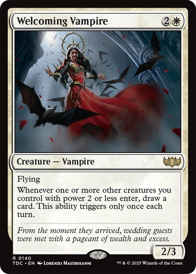 Welcoming Vampire [Tarkir: Dragonstorm Commander] | Empire Gaming NC