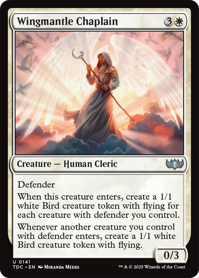 Wingmantle Chaplain [Tarkir: Dragonstorm Commander] | Empire Gaming NC