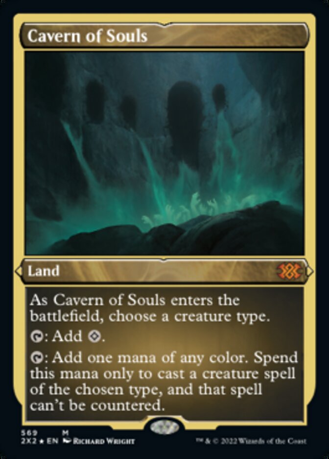 Cavern of Souls (Foil Etched) [Double Masters 2022] | Empire Gaming NC