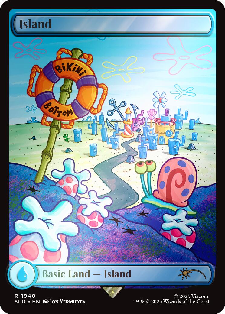 Island (1940) (Rainbow Foil) [Secret Lair Drop Series] | Empire Gaming NC