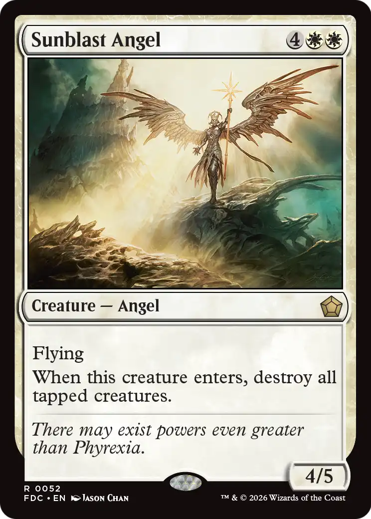 Sunblast Angel [Foundations Commander] | Empire Gaming NC