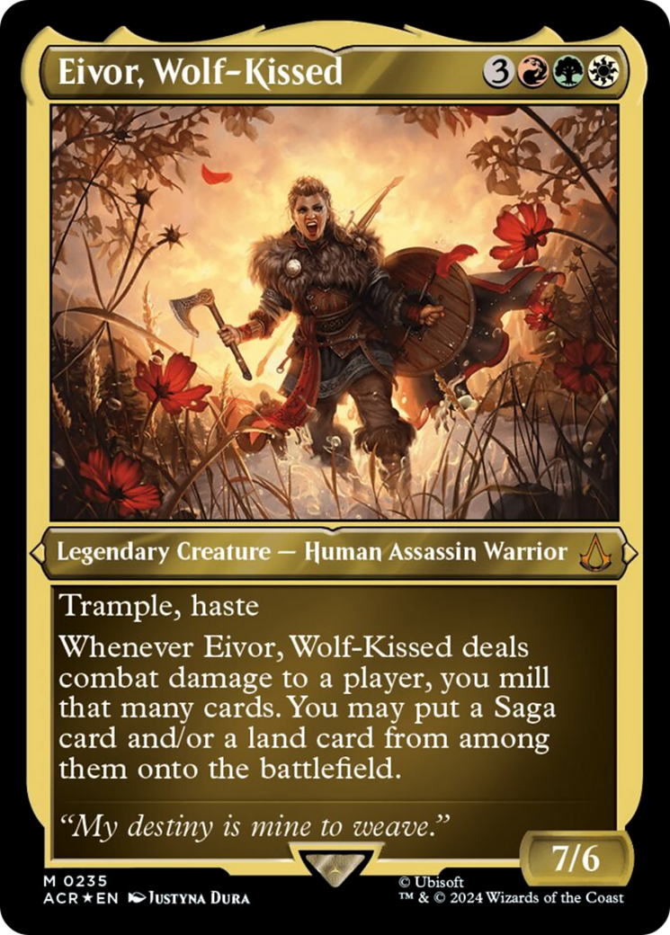 Eivor, Wolf-Kissed (Foil Etched) [Assassin's Creed] | Empire Gaming NC