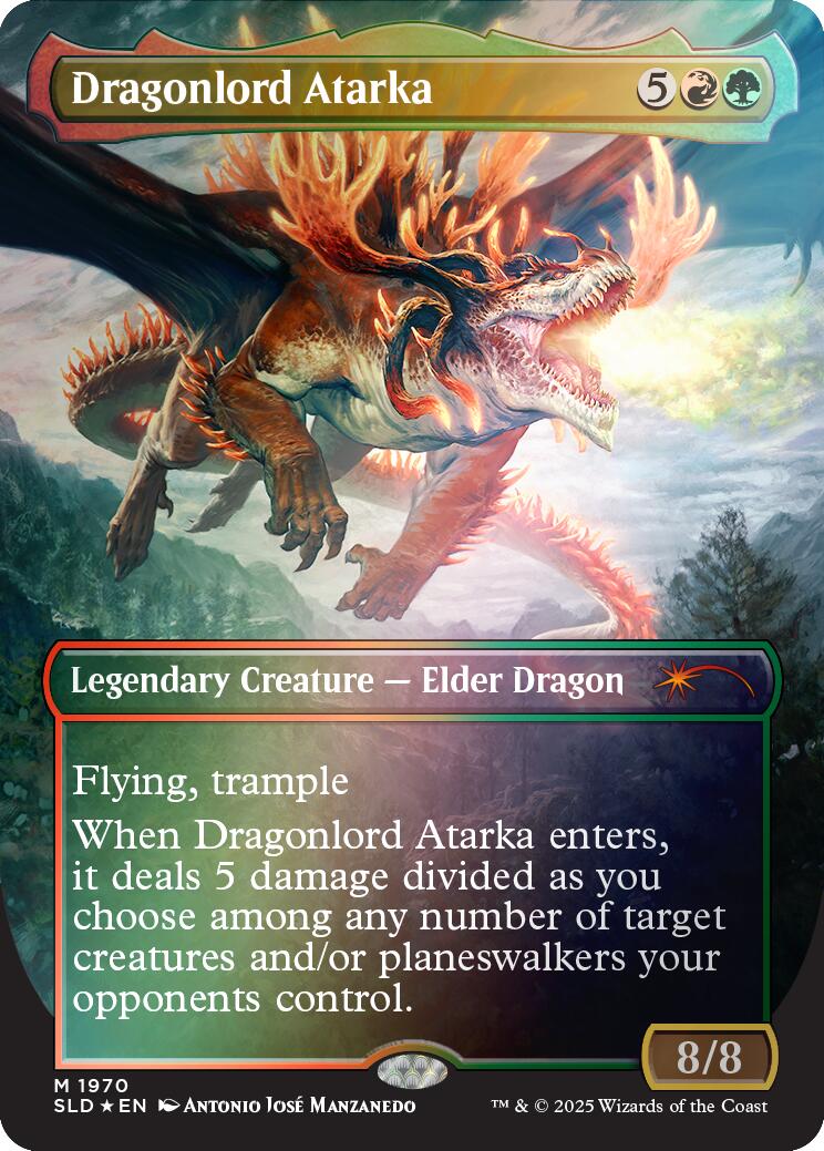 Dragonlord Atarka (Rainbow Foil) [Secret Lair Drop Series] | Empire Gaming NC