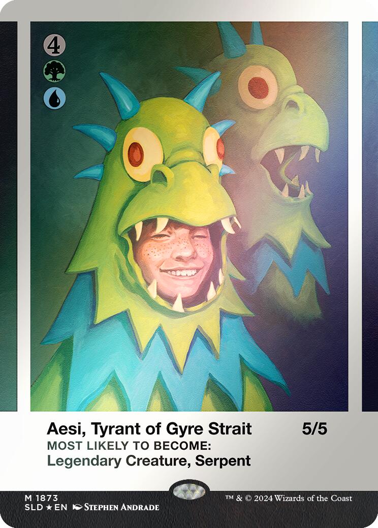 Aesi, Tyrant of Gyre Strait (Rainbow Foil) [Secret Lair Drop Series] | Empire Gaming NC