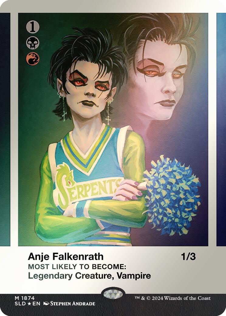 Anje Falkenrath (Rainbow Foil) [Secret Lair Drop Series] | Empire Gaming NC