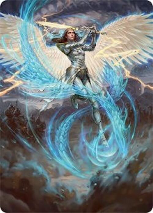 Elspeth, Storm Slayer Art Card (49/54) [Tarkir: Dragonstorm Art Series] | Empire Gaming NC