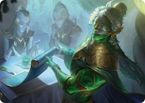Sibsig Appraiser Art Card (8/54) [Tarkir: Dragonstorm Art Series] | Empire Gaming NC
