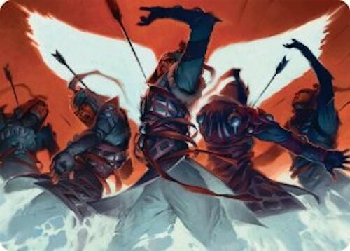 Desperate Measures Art Card (11/54) [Tarkir: Dragonstorm Art Series] | Empire Gaming NC