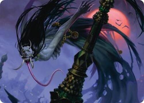 Qarsi Revenant Art Card (12/54) [Tarkir: Dragonstorm Art Series] | Empire Gaming NC