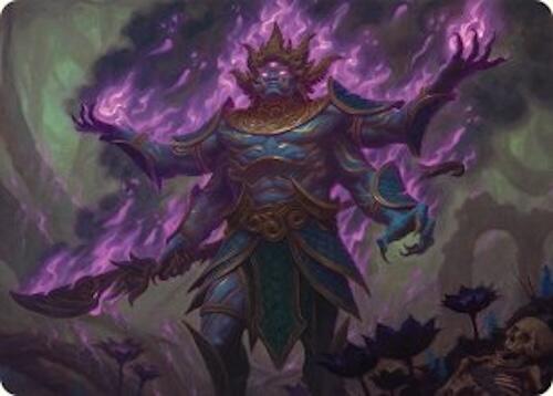 Rot-Curse Rakshasa Art Card (13/54) [Tarkir: Dragonstorm Art Series] | Empire Gaming NC