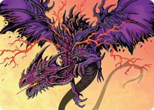 Stormshriek Feral Art Card (35/54) [Tarkir: Dragonstorm Art Series] | Empire Gaming NC